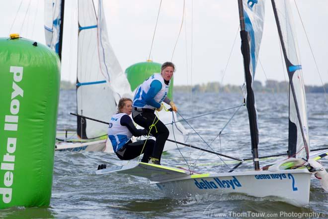 2013 Delta Lloyd Regatta - 49er FX © Thom Touw http://www.thomtouw.com